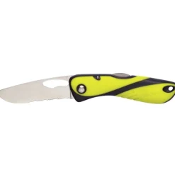 Couteau pliable Plastimo Offshore fluo noir
