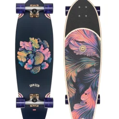 Cruiser skateboard Globe Olivewood/Neon Jungle 30