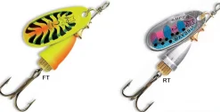 Cuiller Blue Fox Vibrax Fluorescent N° 2