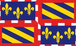 Drapeau Décomarine Bourgogne  90 x 150
