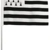 Drapeau Décomarine Breton 10 x 15 avec batonnet