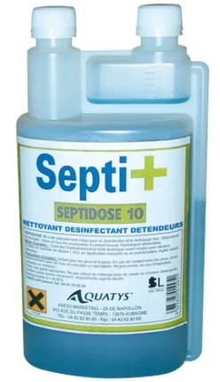 Désinfectant concentré Aquatys pour détendeurs, tubas, masques
