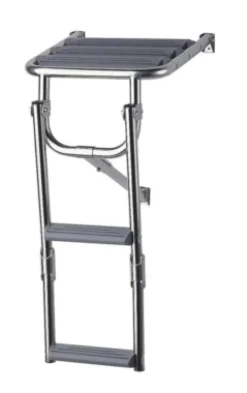 Echelle bateau Inox plate forme Plastimo