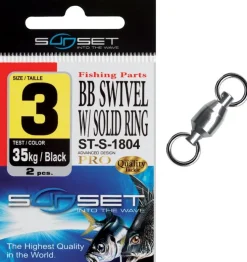 Emerillon Sunset BB Swivel Solid Ring ST-S-1804