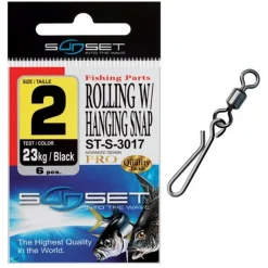 Emerillon Sunset Rolling W/ Hanging Snap ST-S-3017