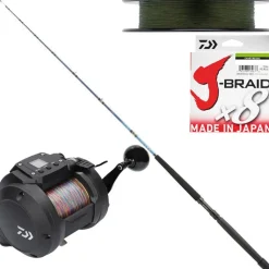 Ensemble moulinet électrique Daiwa Tanacom 800 - Tanac 34