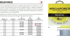 Fil Daïwa Megaforce Gris 135 m