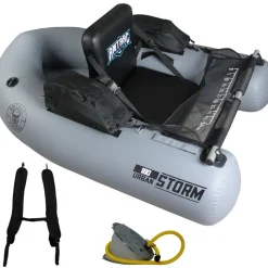Float Tube Amtrac Fishing Storm 180 - Urban Grey