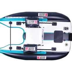 Float tube Seven Bass Flatform XL Seafoam