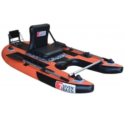 Float tube Seven Bass Jungle Operator Flex - Orange