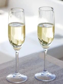 Flûte à Champagne Marine Business - Collection Clear - 6 Pièces