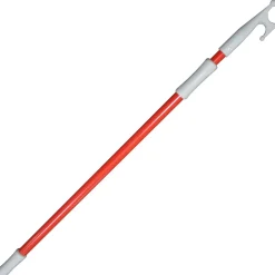 Gaffe bateau Cape Horn aluminium télescopique - 120-210 cm - rouge