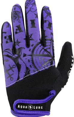 Gants Aqualung Admiral III - Noir/Twilight - 2 mm