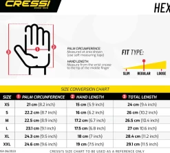 Gants Cressi Hex 3 mm