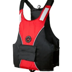 Gilet de flottaison kayak Aquarius | Rouge/Noir