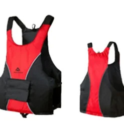 Gilet de flottaison kayak Aquarius | Rouge/Noir