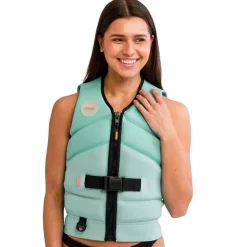 Gilet de flottaison néoprène femme Jobe Unify Sarcelle Vintage