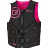 Gilet de flottaison Obrien Neo traditional Femme Rose et noir