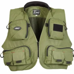 Gilet de pêche JMC Diplomat V2 Olive