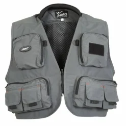 Gilet de pêche JMC Diplomat V2 Gris
