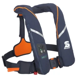 Gilet de sauvetage Automatique Secumar Survival 275N  Bleu foncé + harnais