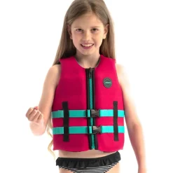 Gilet enfant ados Jobe neoprene 50N | Rose