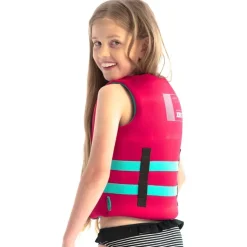 Gilet enfant ados Jobe neoprene 50N | Rose