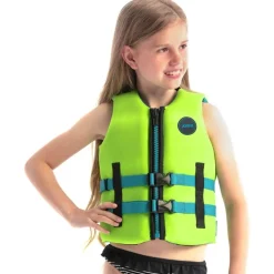 Gilet enfant ados Jobe neoprene 50N | Vert Citron