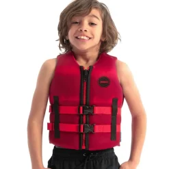 Gilet enfant ados Jobe neoprene 50N | Rouge