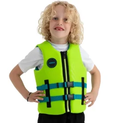 Gilet enfant ados Jobe Youth neoprene 50N Vert citron