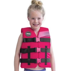 Gilet enfant Jobe nylon 50N 30-40kg | Rose