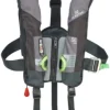 Gilet gonflable Plastimo SL 180N hydro Hammar gris + harnais