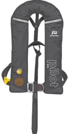 Gilet gonflable Plastimo Pilot 275N automatique noir + harnais