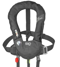 Gilet gonflable Plastimo Evo 165N automatique pro sensor turquoise + harnais