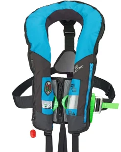 Gilet gonflable Plastimo SL 180N Pro-Sensor Bleu + harnais
