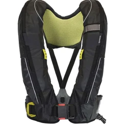 Gilet gonflable Spinlock Deckvest Duro SOLAS 275 N Automatique Noir