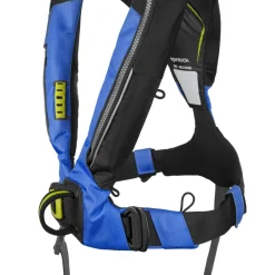 Gilet gonflable Spinlock 6D Deckvest 170 N Automatique Bleu Pacific + Harnais