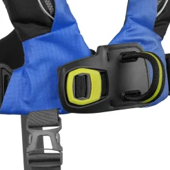 Gilet gonflable Spinlock 6D Deckvest 170 N Automatique Bleu Pacific + Harnais