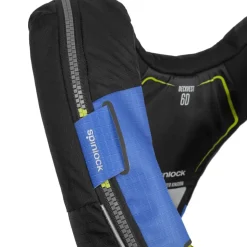 Gilet gonflable Spinlock 6D Deckvest 170 N Automatique Bleu Pacific + Harnais