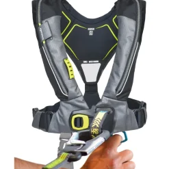 Gilet gonflable Spinlock 6D Deckvest 170 N Automatique Noir + Harnais