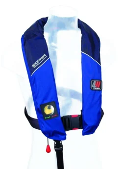 Gilet gonflable 4Water Skipper 150N Automatique bleu