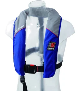 Gilet gonflable 4Water Skipper 150N manuel bleu