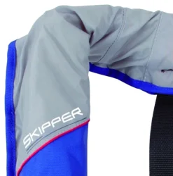 Gilet gonflable 4Water Skipper 150N manuel bleu