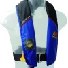 Gilet gonflable 4Water Skipper 150N hydro Hammar bleu + harnais
