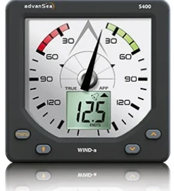 Girouette-anémo AdvanSea analogique WIND-a - avec tête de mât + 25 m de câble