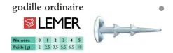 Godilles ordinaires sachet de 25