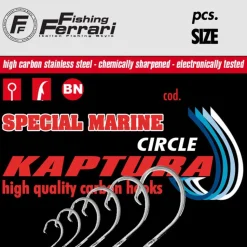 Hamecon simple oeillet Fishing Ferrari Kaptura Tuna circle