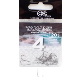Hameçon Simple C&C Fishing Yamame Black Nickel