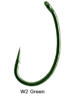 Hameçons Carpe Elitech Prowess W2 Green x 10