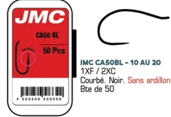 Hameçons JMC CA50BL - Boîte de 50